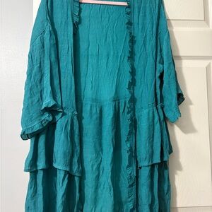 Turquoise Kimono